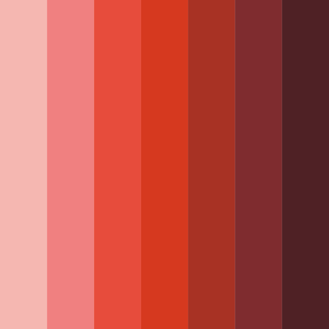 Download blossom ember color palette PNG image (square)