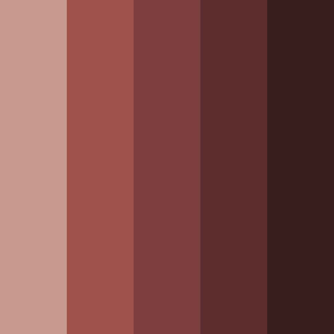 Download marron shades color palette PNG image (square)