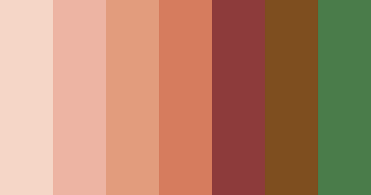 Download rustic burgundy color palette PNG image (landscape)