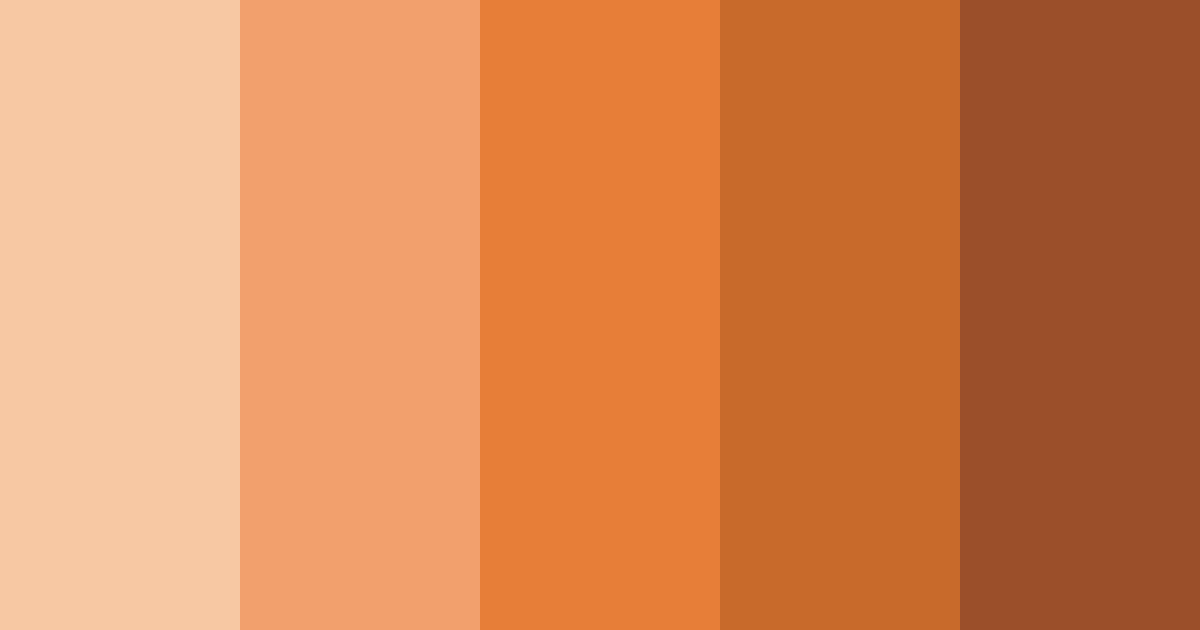 Download rustic ember color palette PNG image (landscape)