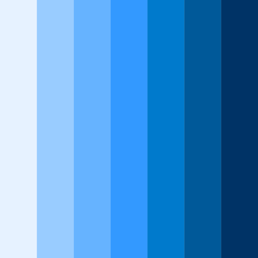 Download blue science color palette PNG image (square)