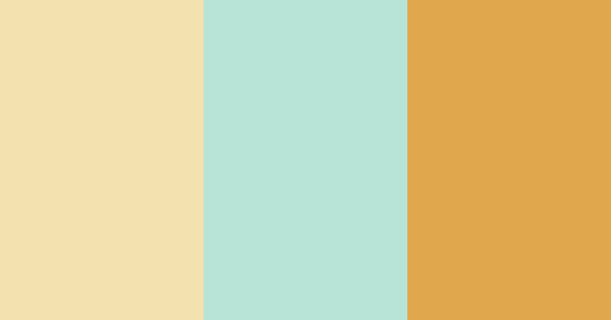 Download honeyed mint glow color palette PNG image (landscape)