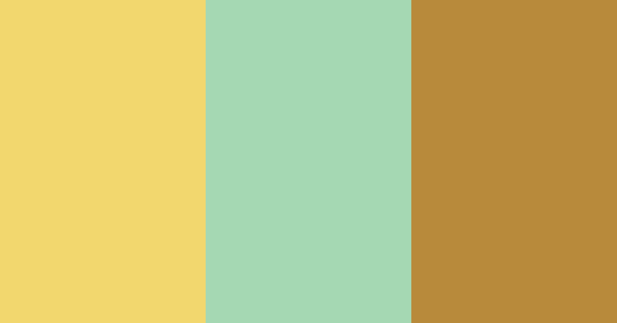 Download sunny mint meadow color palette PNG image (landscape)
