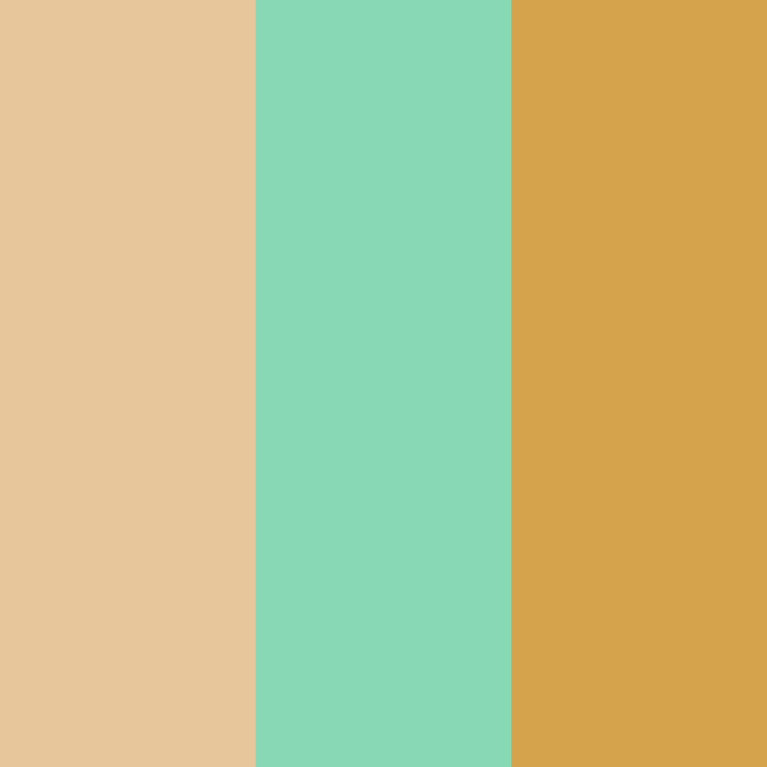 Download honeyed breeze color palette PNG image (square)