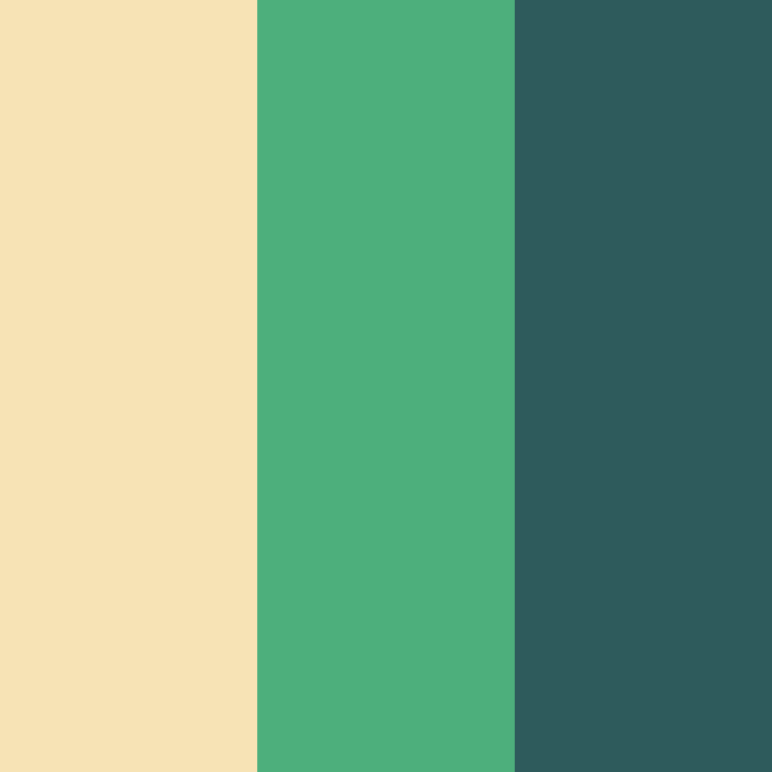 Download whispers of paradise color palette PNG image (square)
