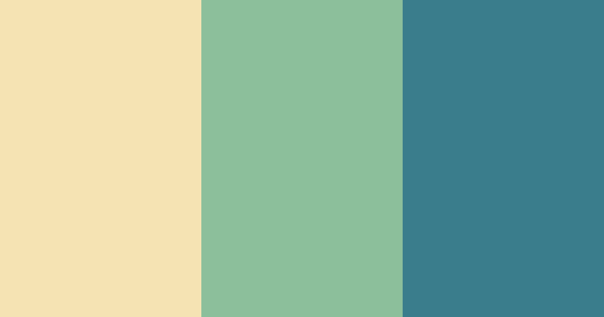 Download golden cream oasis color palette PNG image (landscape)