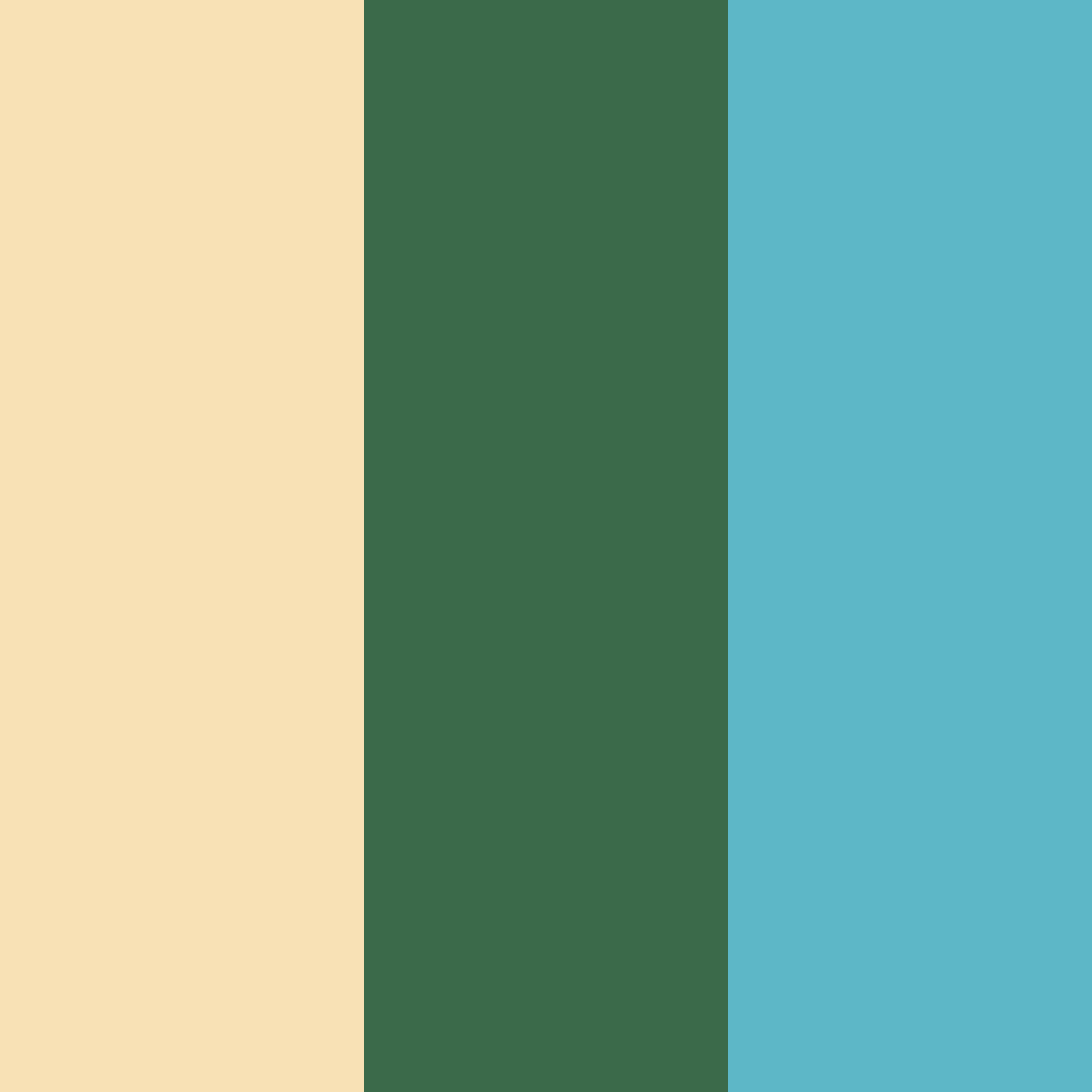 Download turquoise green color palette PNG image (square)