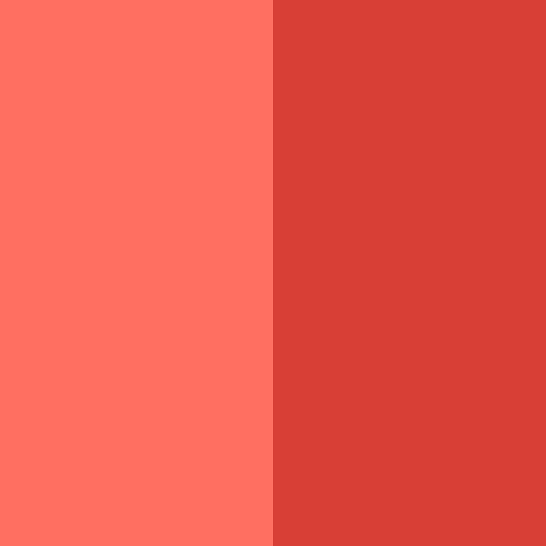 Download vibrant red color palette PNG image (square)