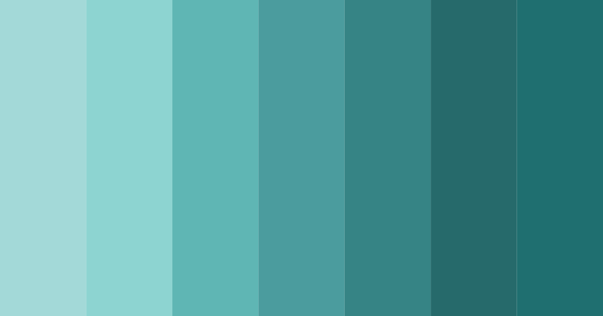Download oceanic tranquility color palette PNG image (landscape)