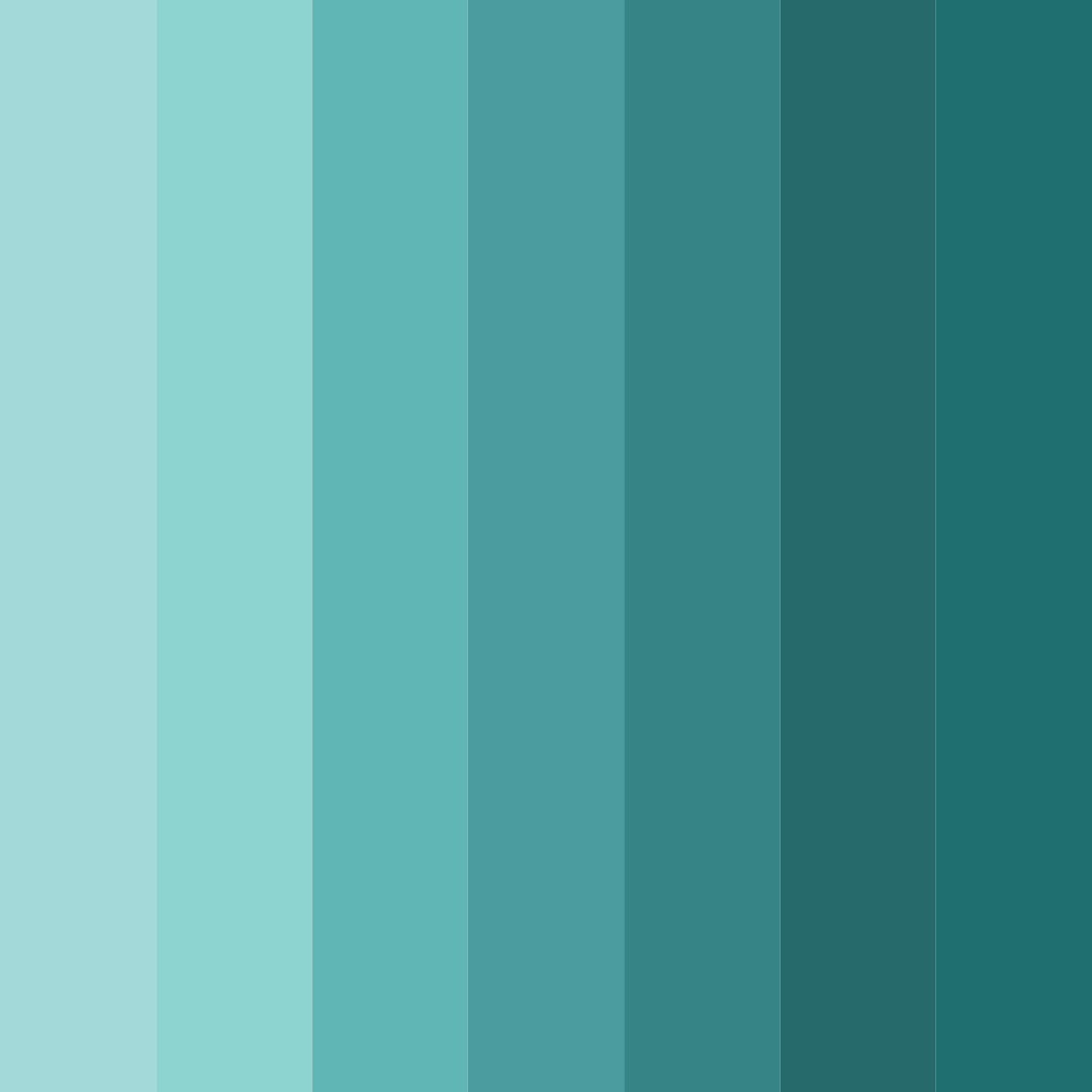 Download oceanic tranquility color palette PNG image (square)