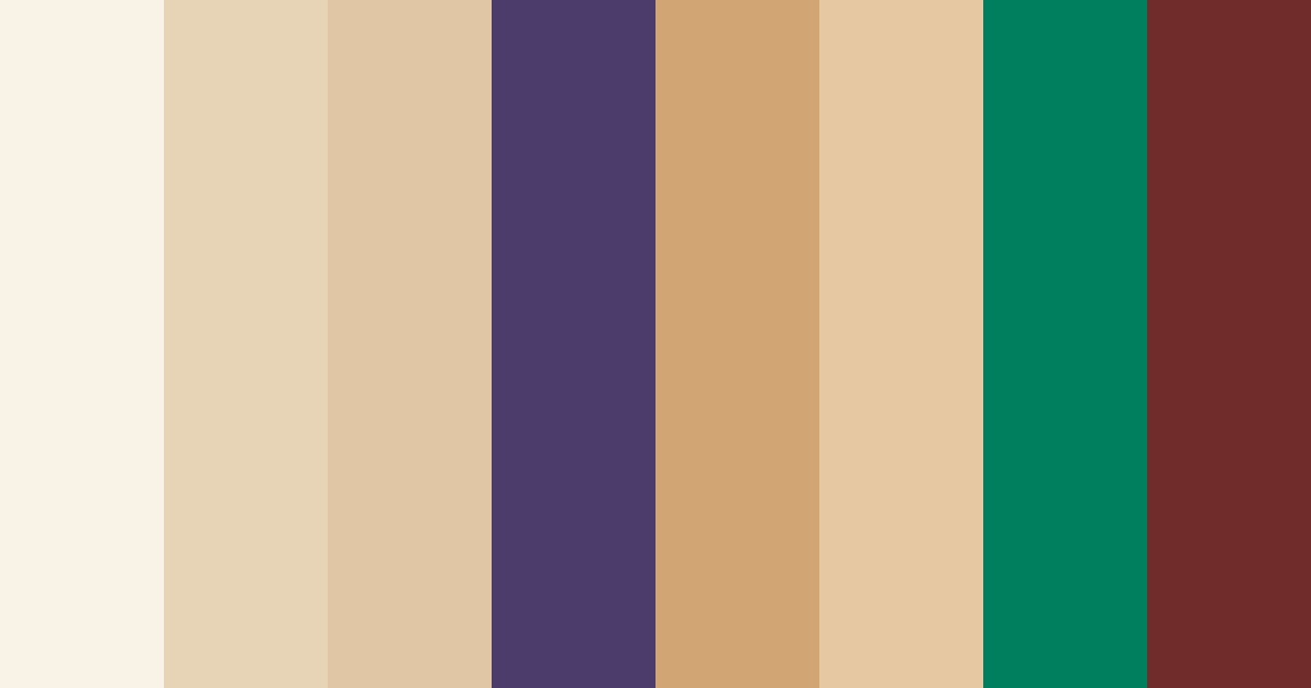 Download elegance in harmony color palette PNG image (landscape)