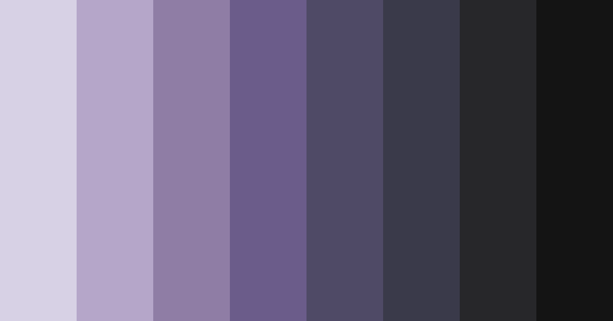 Download purple grey elegance color palette PNG image (landscape)