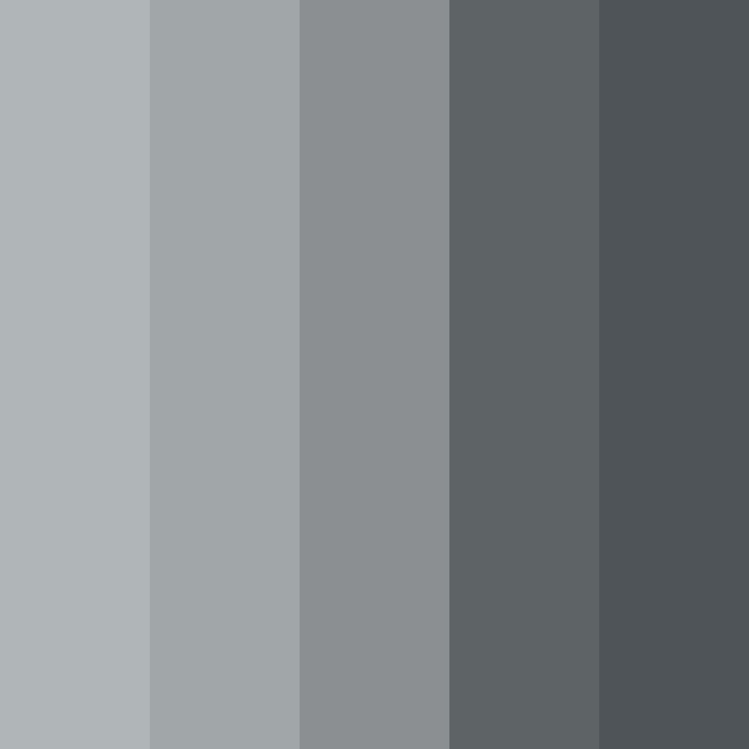 Download gray shades color palette PNG image (square)