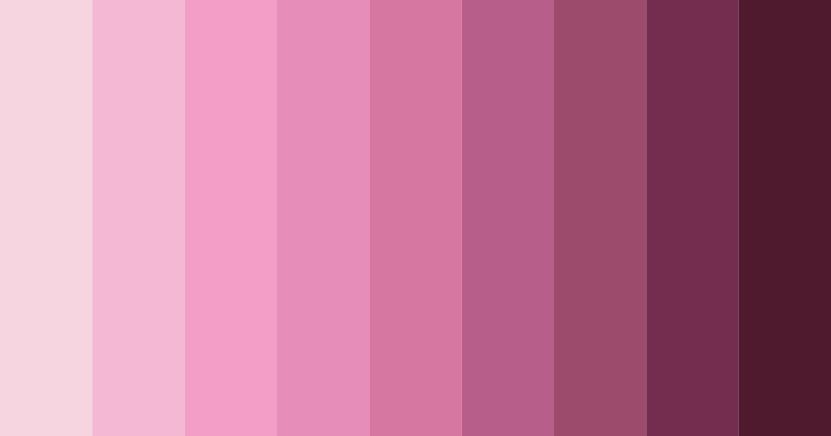 Download enchanted blossom color palette PNG image (landscape)