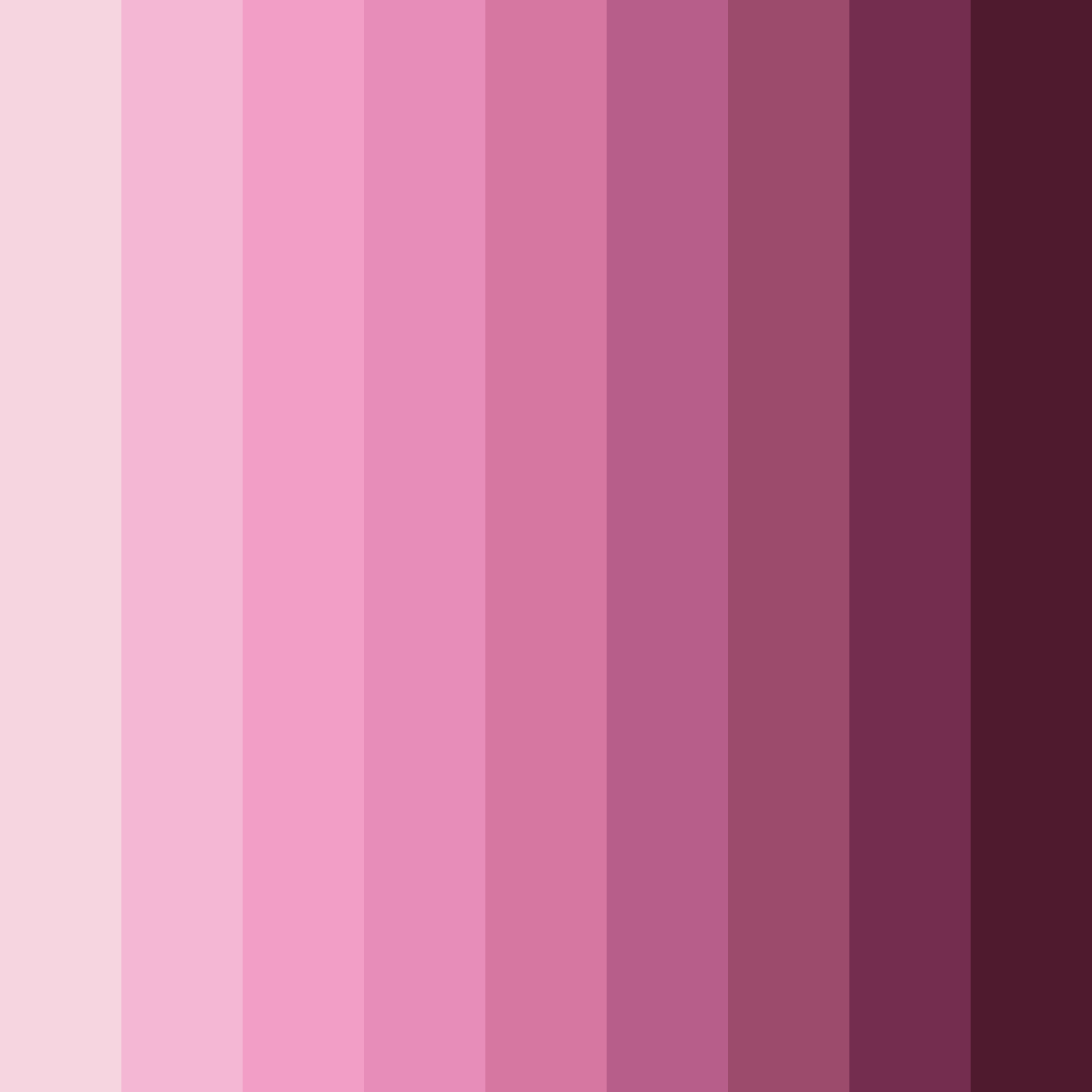 Download enchanted blossom color palette PNG image (square)