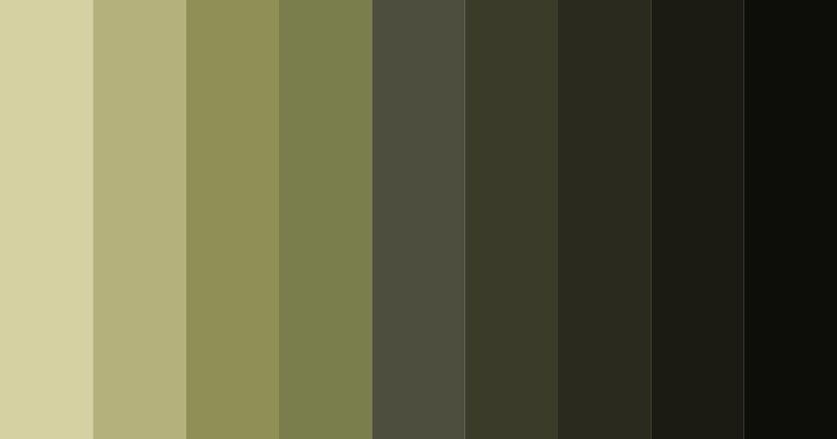 Download olive gray color palette PNG image (landscape)