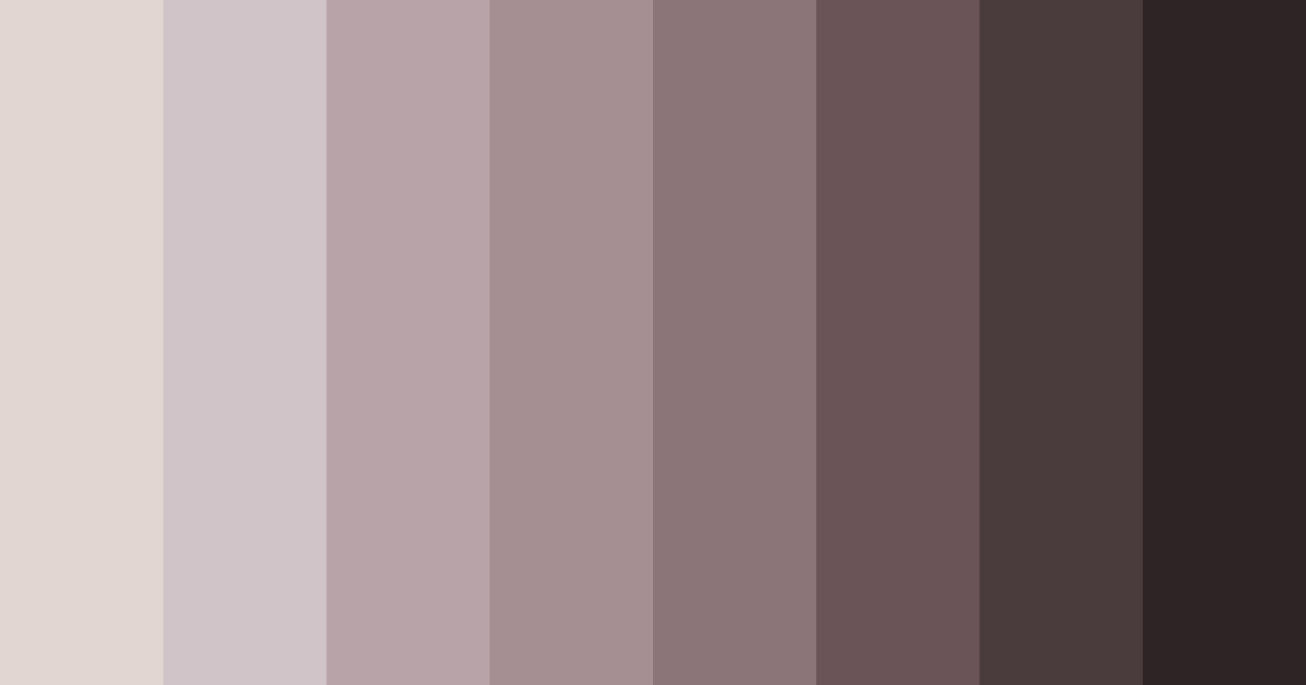Download misty velvet hues color palette PNG image (landscape)