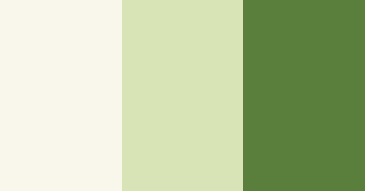 Download warm green color palette PNG image (landscape)