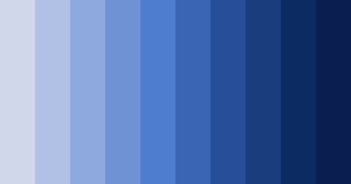 Download blue horizon symphony color palette PNG image (landscape)