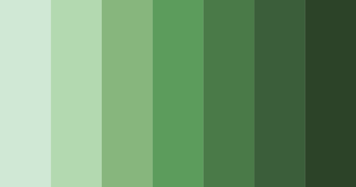 Download whispering woodland color palette PNG image (landscape)