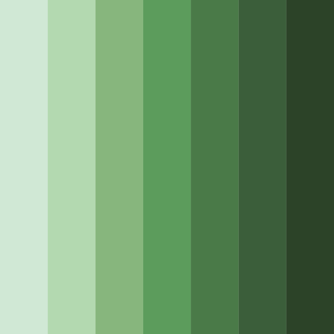 Download whispering woodland color palette PNG image (square)