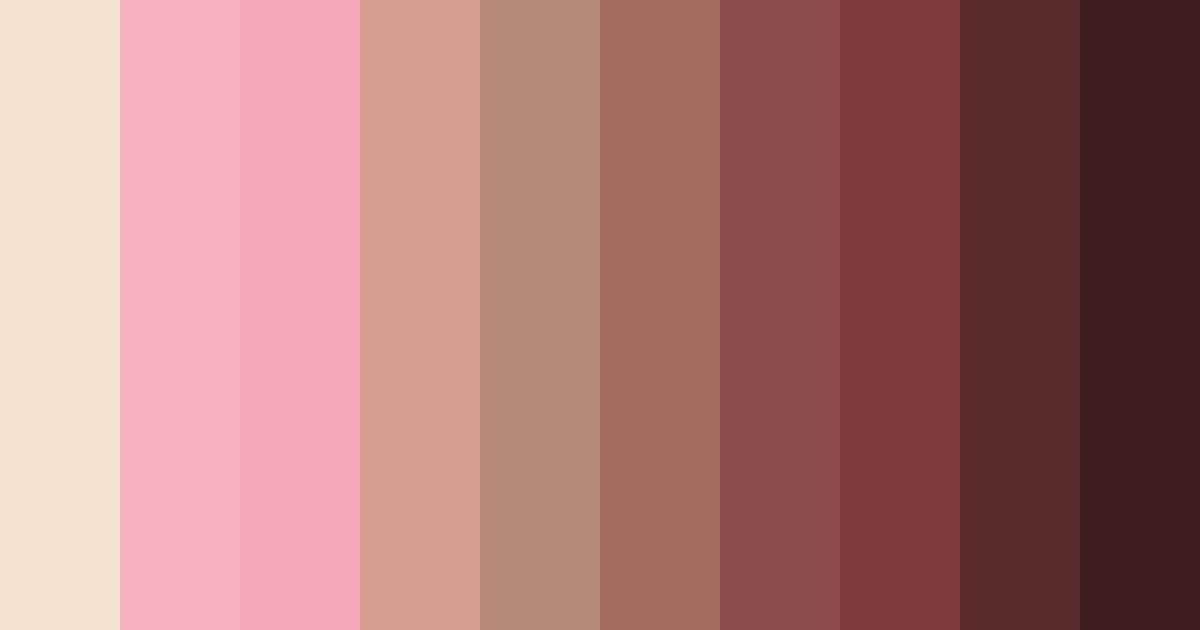 Download pink mocha delight color palette PNG image (landscape)