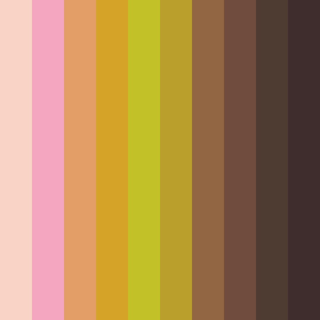 Download sweet citrus delight color palette PNG image (square)