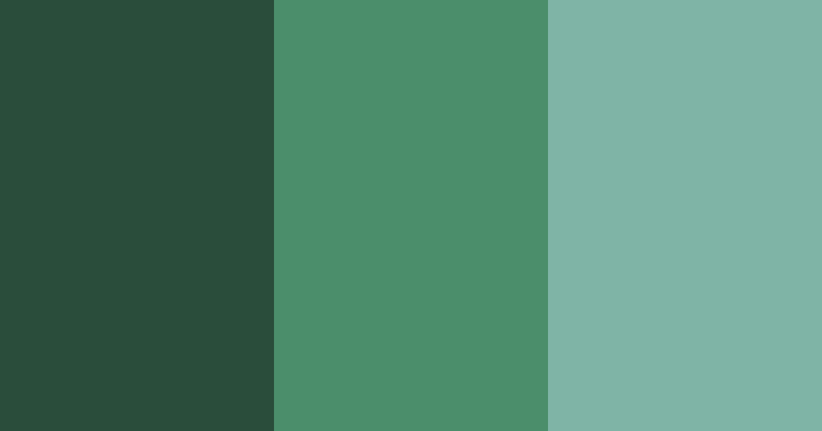 Download midnight green shades color palette PNG image (landscape)
