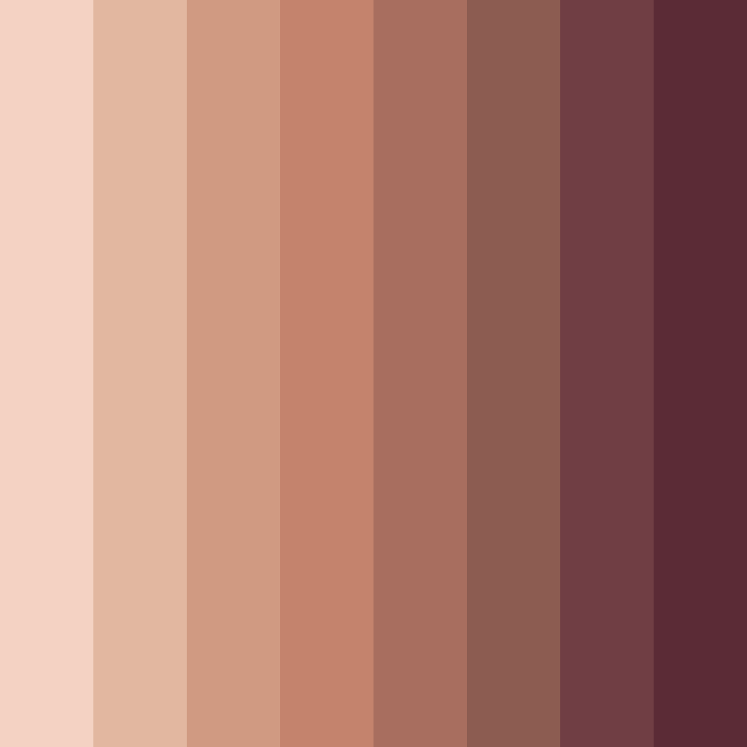Download choco-strawberry dreams color palette PNG image (square)