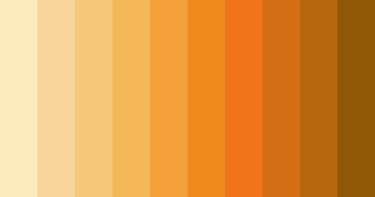 Download citrus sunrise color palette PNG image (landscape)