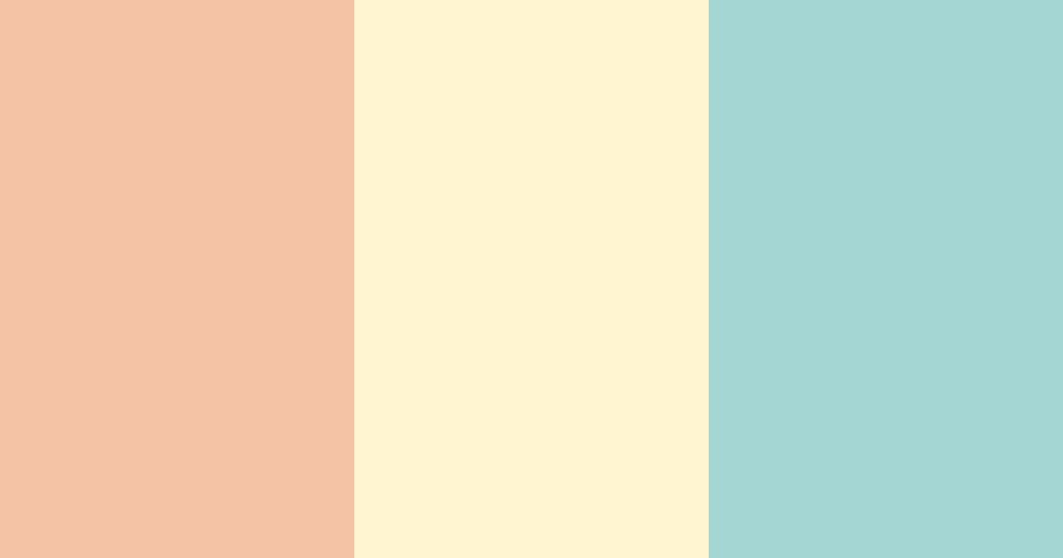 Download peachy cream color palette PNG image (landscape)