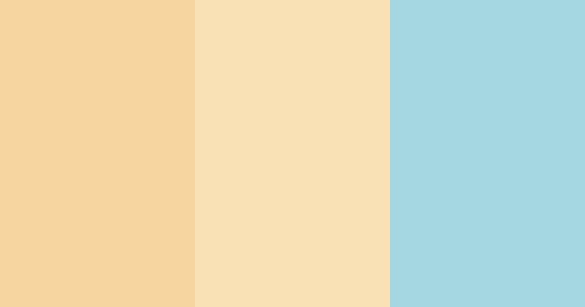 Download creamy peach color palette PNG image (landscape)
