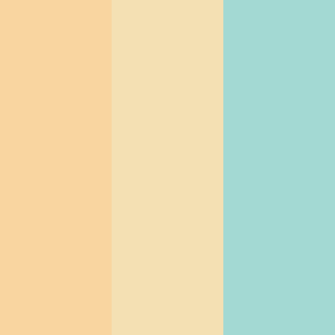 Download peachy serenity color palette PNG image (square)