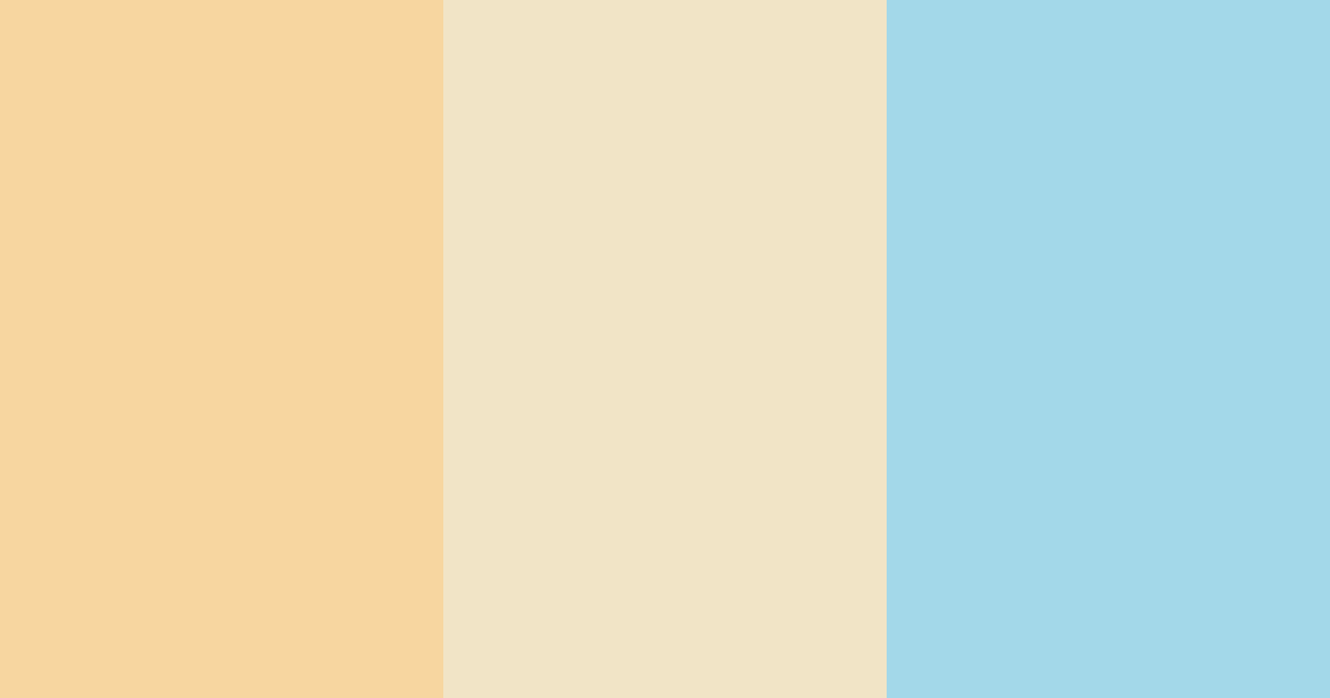 Download peachy turquoise color palette PNG image (landscape)