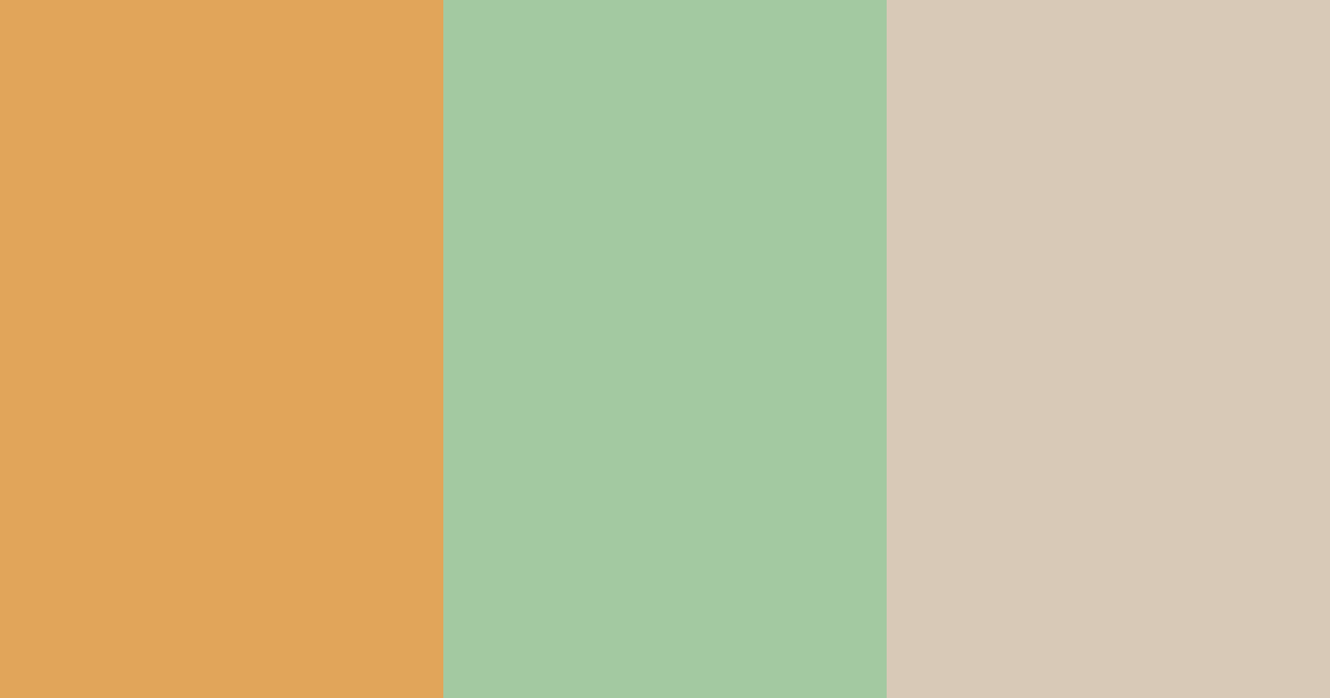 Download soft amber color palette PNG image (landscape)
