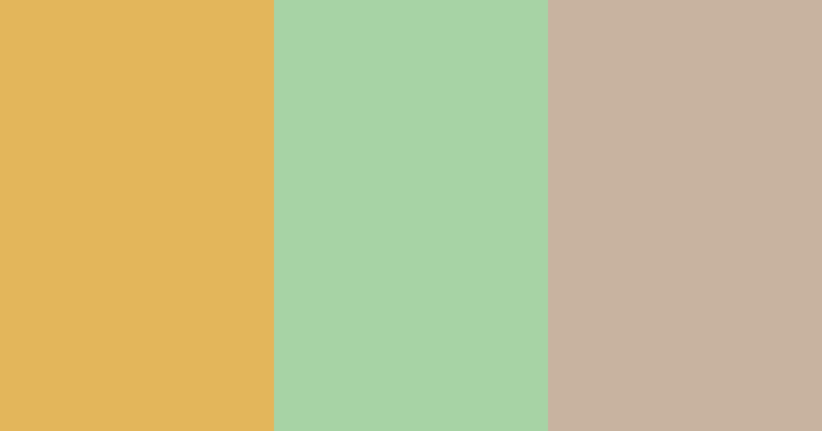 Download velvet amber harmony color palette PNG image (landscape)