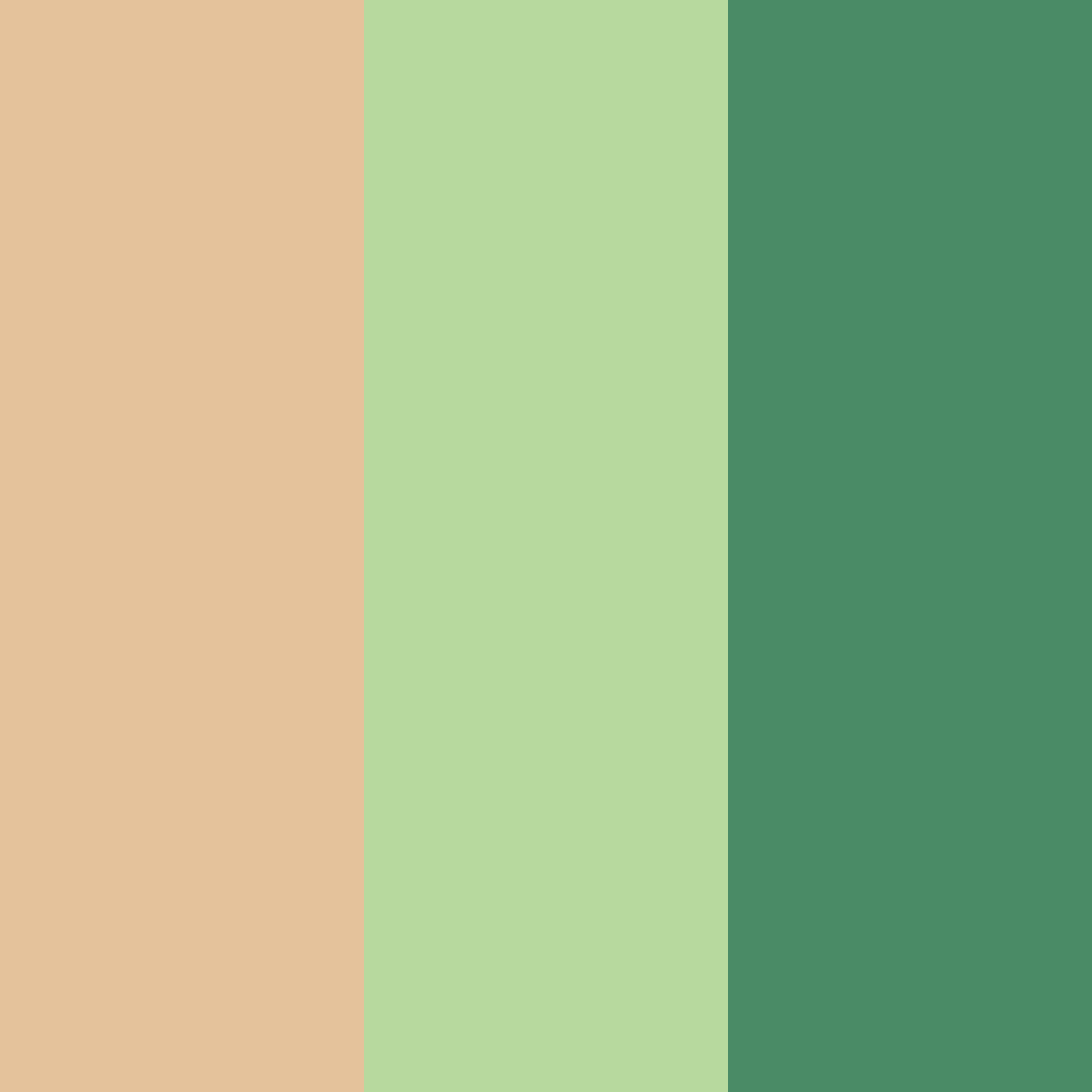 Download amber velvet garden color palette PNG image (square)
