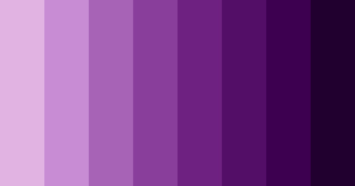 Download mystic amethyst dreams color palette PNG image (landscape)