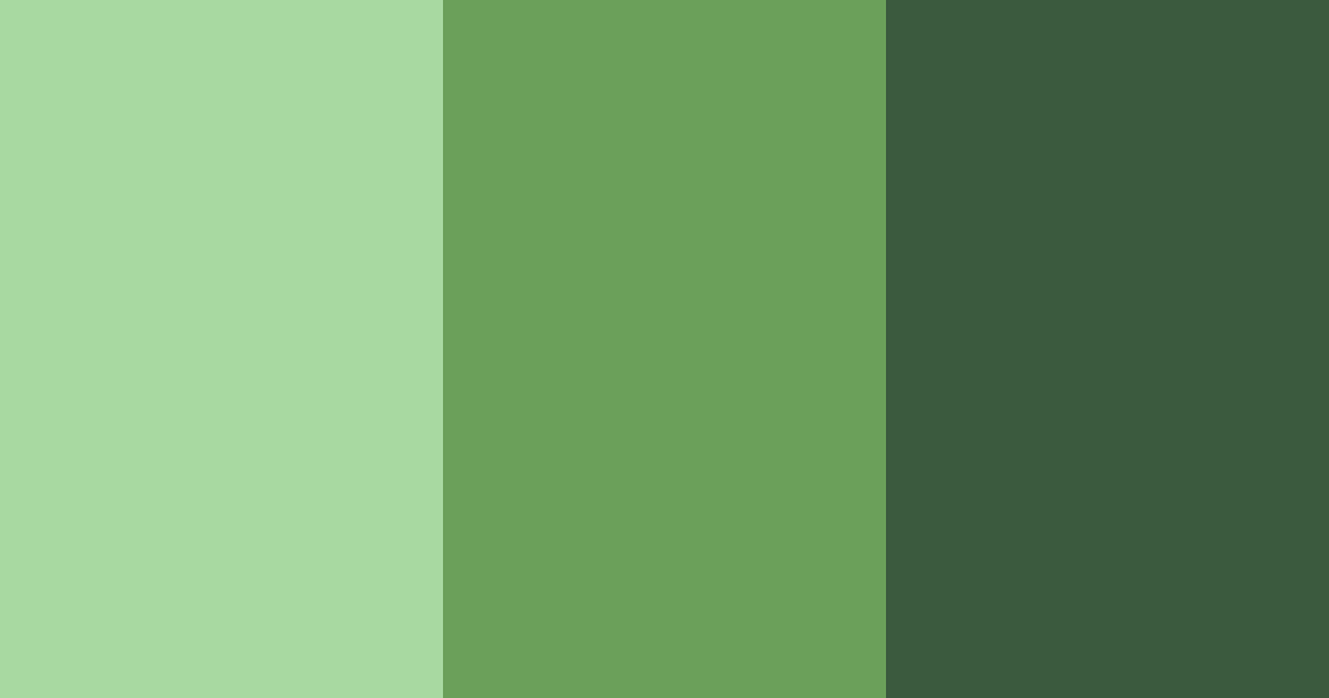 Download green velvet color palette PNG image (landscape)