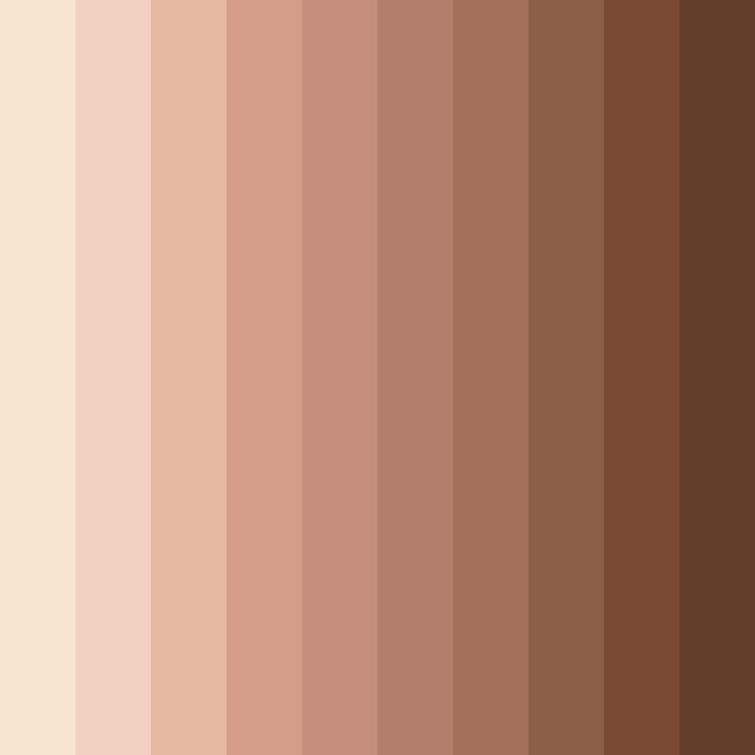 Download pearl cream color palette PNG image (square)