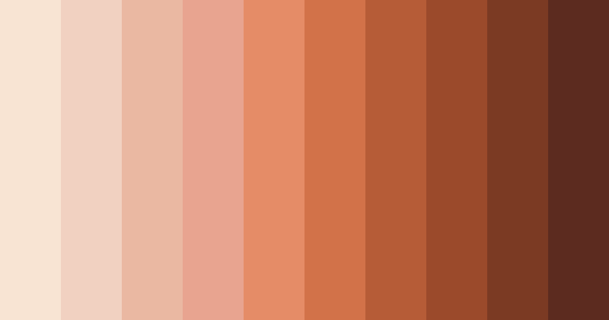 Download pearl cream color palette PNG image (landscape)
