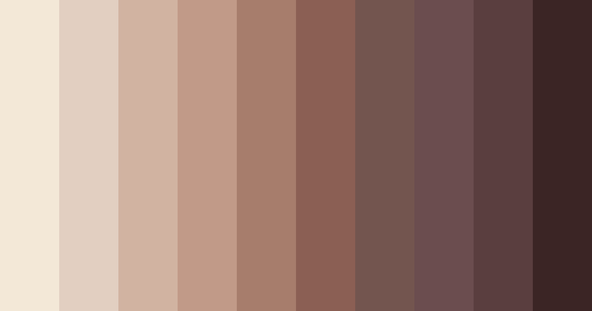Download creamy rose color palette PNG image (landscape)