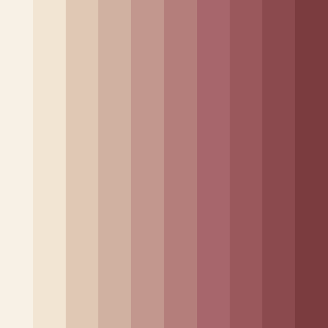 Download pearlescent cream dream color palette PNG image (square)
