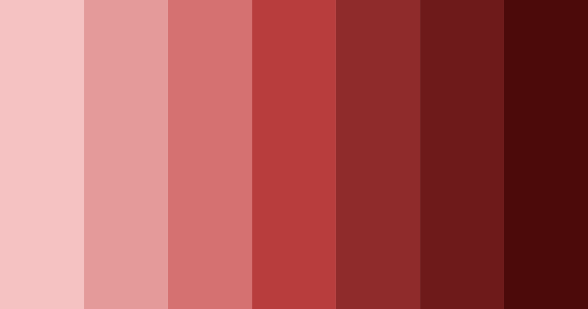 Download shades of red gray color palette PNG image (landscape)