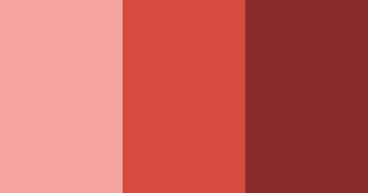 Download warm red autumn color palette PNG image (landscape)