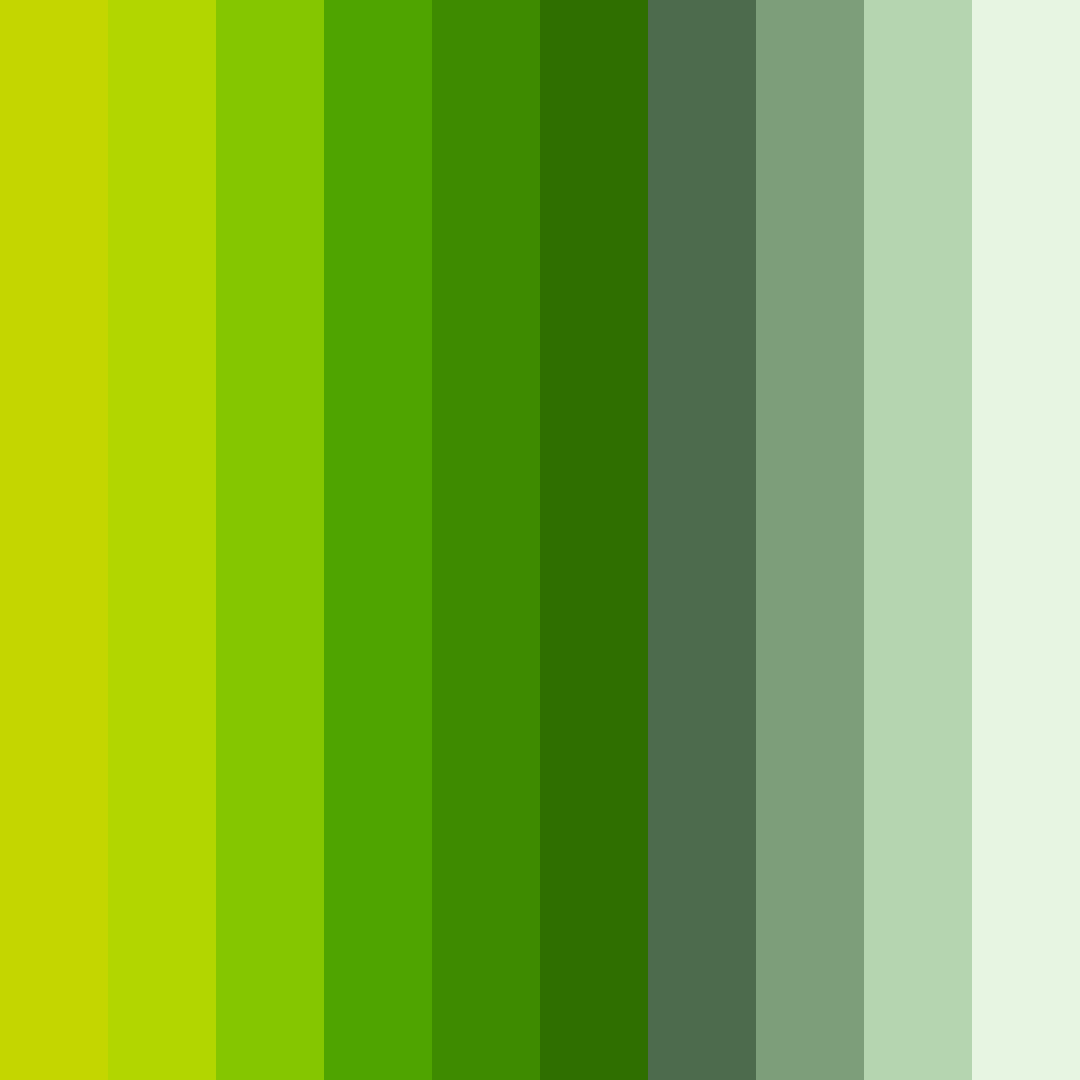 Download andean verdancy color palette PNG image (square)