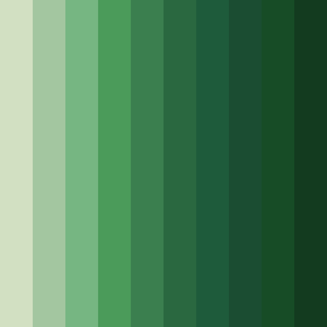 Download incan greenery color palette PNG image (square)