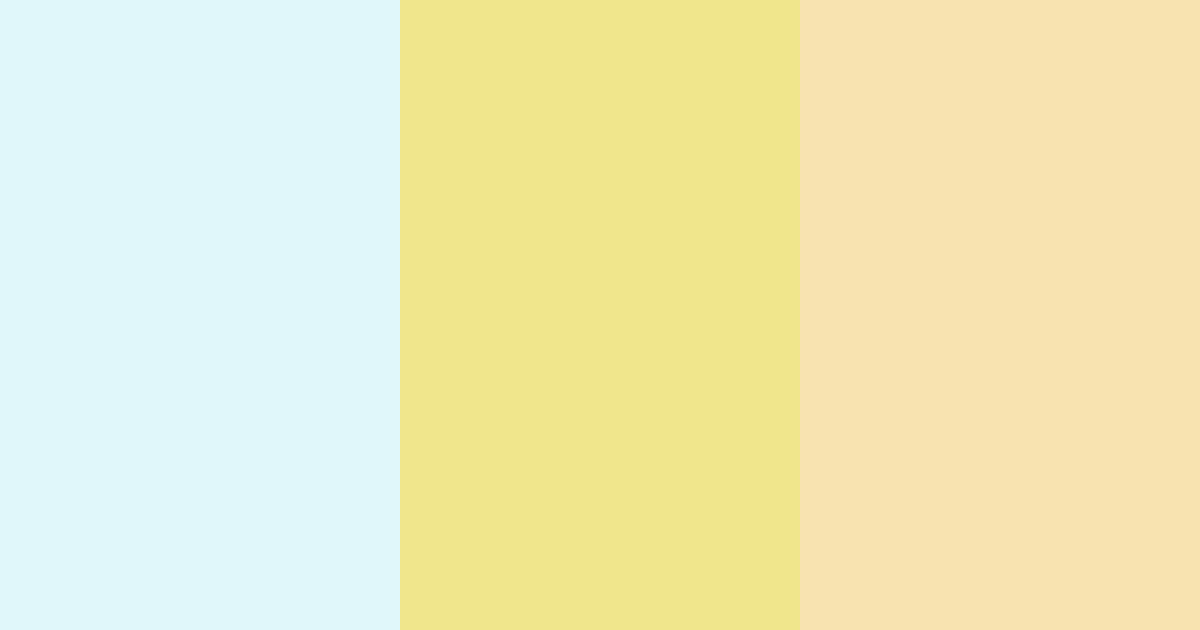 Download soft blue gold color palette PNG image (landscape)