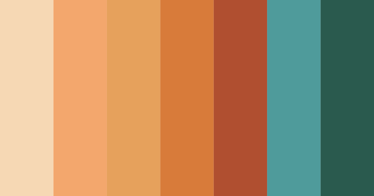 Download rustic horizon color palette PNG image (landscape)