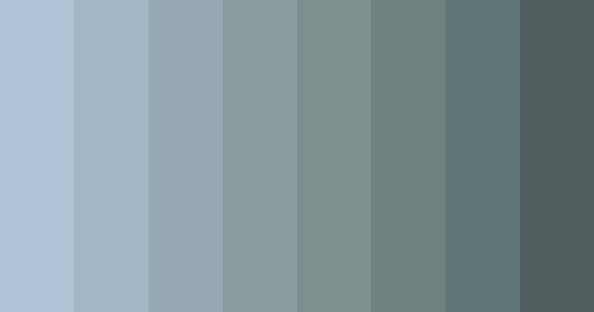 Download misty ocean haze color palette PNG image (landscape)
